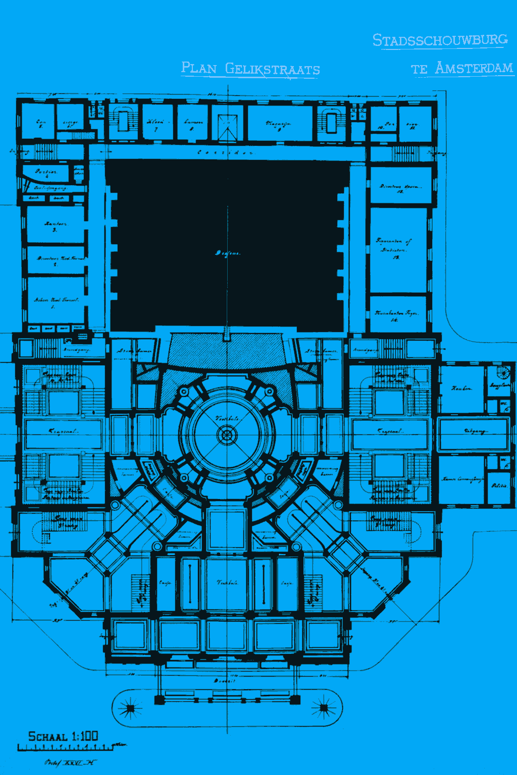 Pre-construction phase — design filed with city